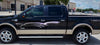 chrome stripe decal on pickup truck
